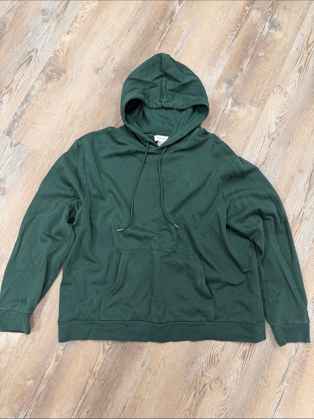 Calvin Klein Dark Green Pullover Hoodie